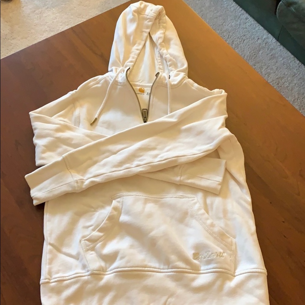 Carhartt half zip sweatshirt